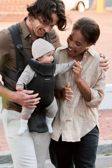 BabyBjorn Carrier Free 3D Mesh - Black