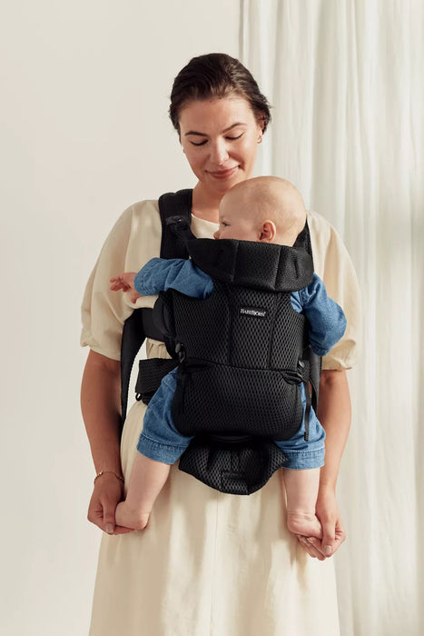 BabyBjorn Carrier Free 3D Mesh - Black