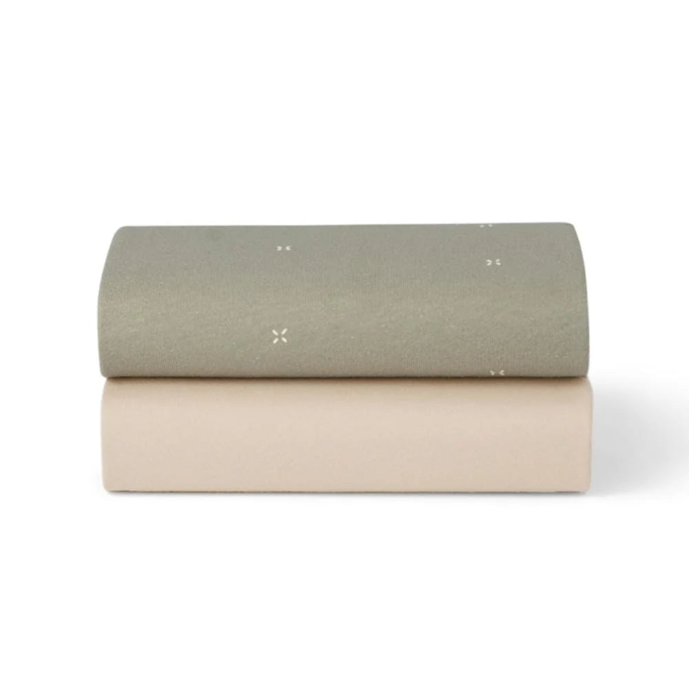 Snuz SnuzPod 5 Sheet - Sage/Cross