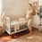 Dadada Soho 3-in-1 Crib - Almond Milk/Walnut