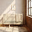 Dadada Soho 3-in-1 Crib - Almond Milk/Walnut