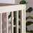 Dadada Soho 3-in-1 Crib - Almond Milk/Walnut