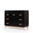 Dadada Soho 5-Drawer Dresser - Black/Natural (2box)