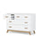 Dadada Soho 5-Drawer Dresser - White/Walnut (2box)