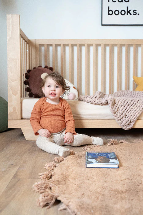 Dadada Spirit 8-in-1 Convertible Crib - Walnut