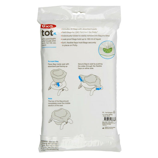 Oxo Potty Replacement Bags 2 in 1 (30pks)