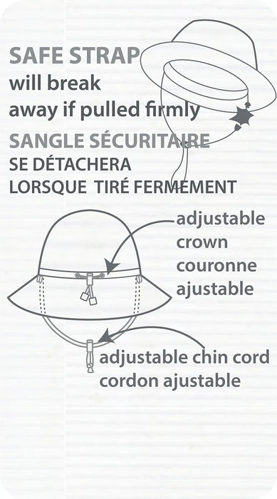 Calikids Sun Hat - Dazzling Blue