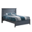Natart Taylor Double Bed 54" with Panel - Graphite