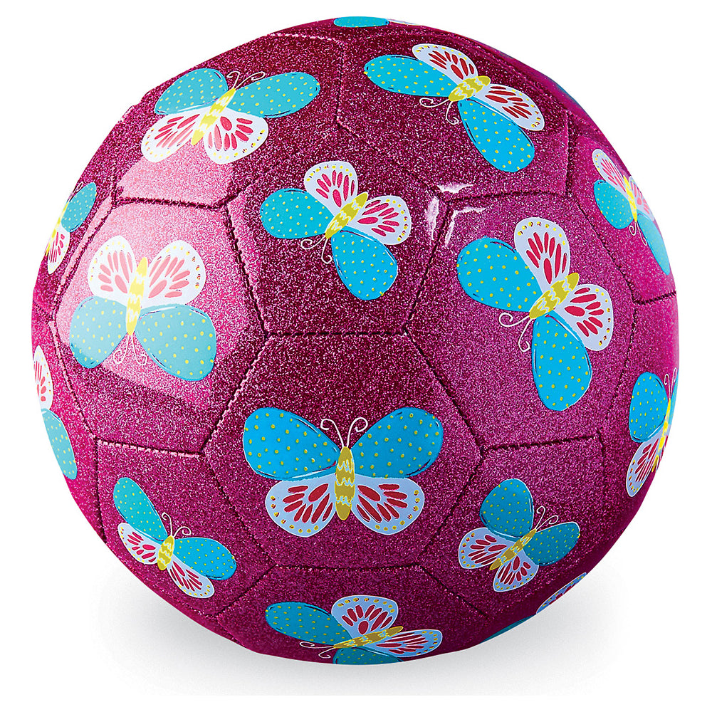 Crocodile Creek Size 3 Glitter Soccer - Butterfly
