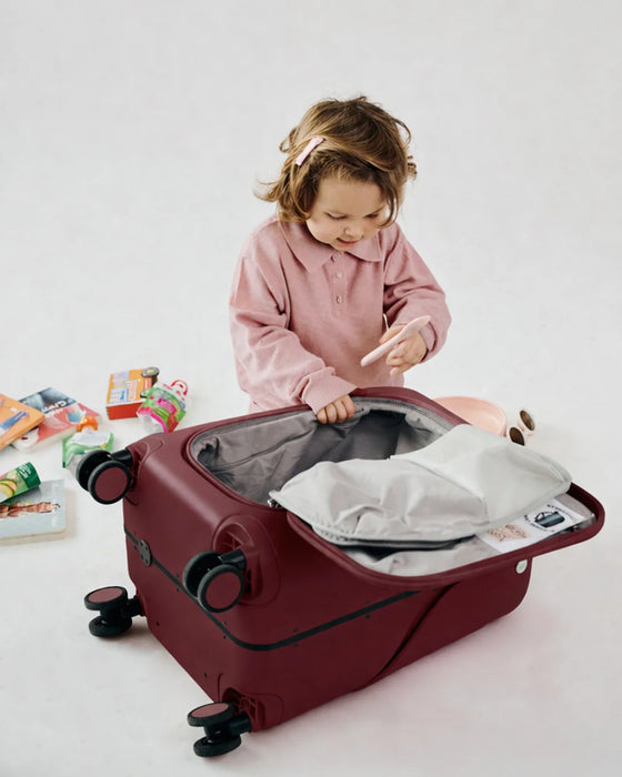 MiaMily Luggage Carry On Plus - Burgundy Red
