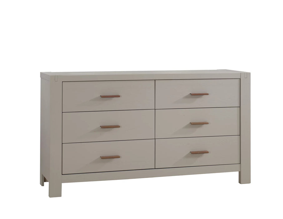 Natart Toscano King Dresser - Dove