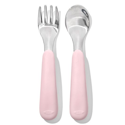 Oxo Fork & Spoon Set - Blossom
