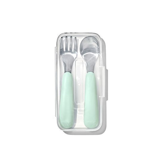 Oxo On-The-Go Fork&Spoon Set - Opal
