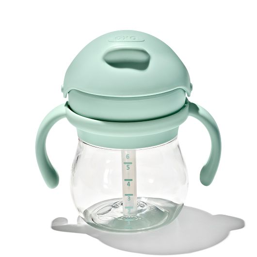 Oxo Transitions Straw Cup With Handle 6oz - Opal