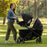 Evenflo Transformer Stroller to Wagon Travel System - Pitch Black