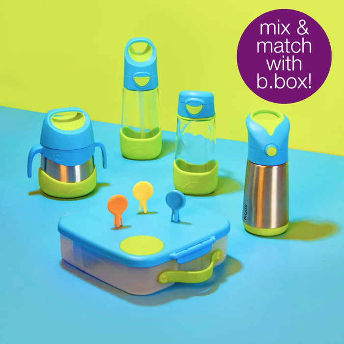 B.box Tritan Drink Bottle 450ml - Indigo Rose