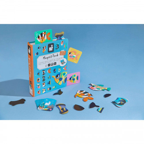 Janod Magnetibook Tropical Fish