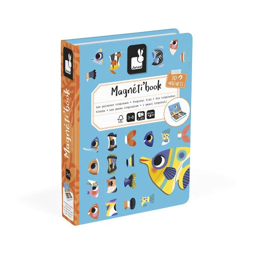 Janod Magnetibook Tropical Fish