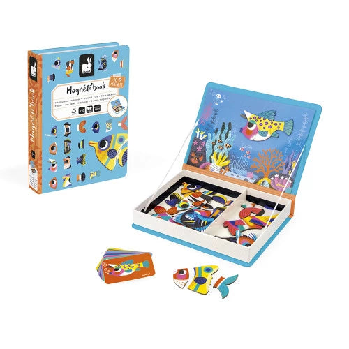 Janod Magnetibook Tropical Fish