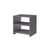 Natart Tulip Urban/Metro Nightstand - Charcoal
