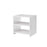 Natart Tulip Metro Night Stand - White