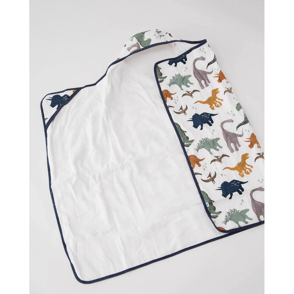 Little Unicorn Cotton Hooded Toddler Towel - Dino Friends