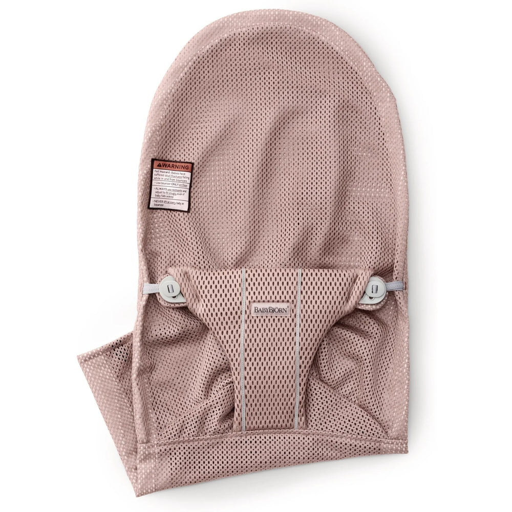 Baby Bjorn Fabric Seat For Bouncer Mesh - Dusty Pink 012108US