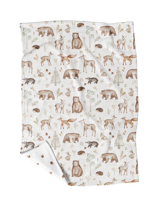 Veille My Little Blanket Mini - Wood Friends