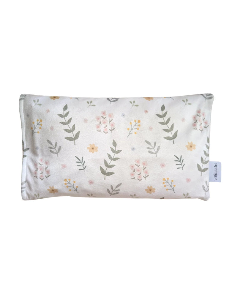 Veille Children's Pillowcase - Field Flowers + Maovic Mini Buckwheat Hull Pillow