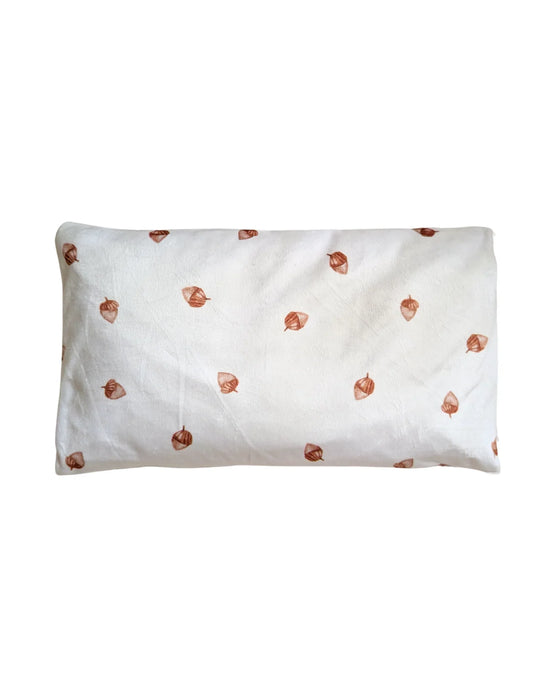 Veille Children's Pillowcase - Woodland Friends + Maovic Mini Buckwheat Hull Pillow
