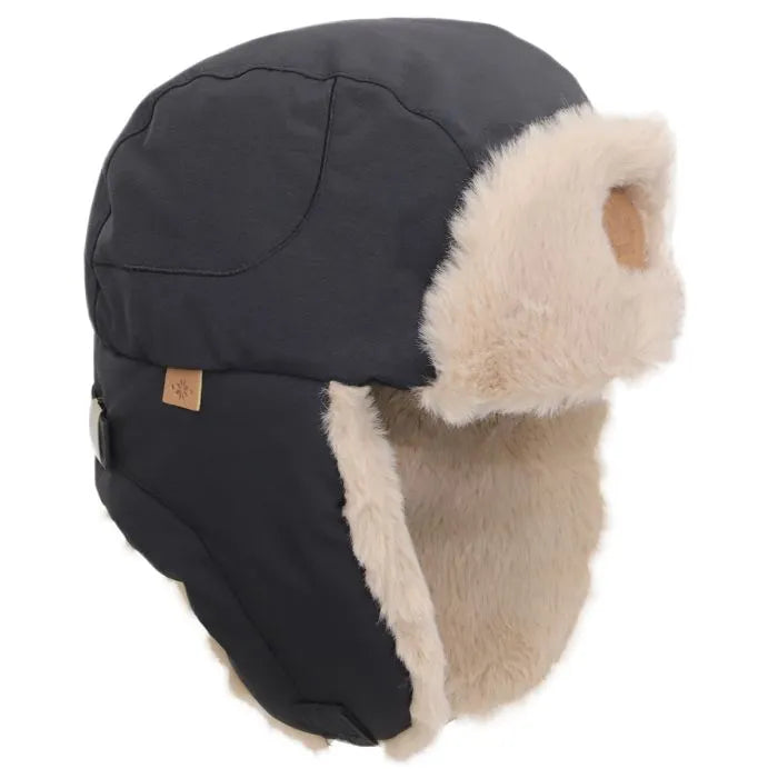 Calikids Winter Fur Avia Hat - black