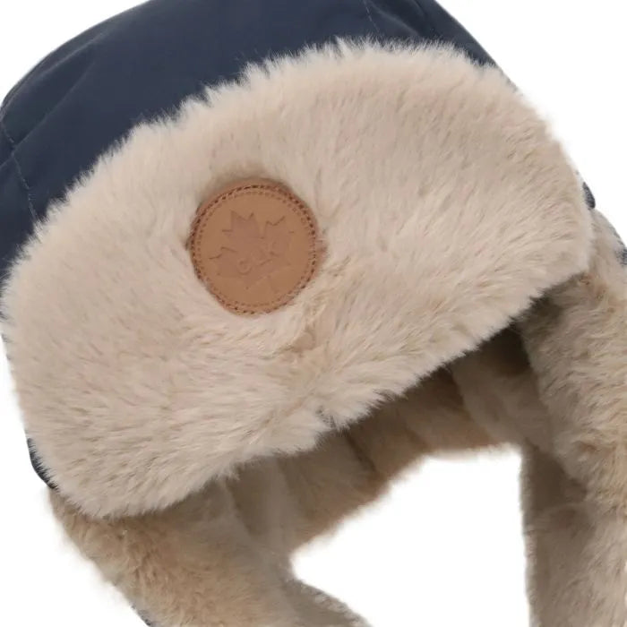 Calikids Winter Fur Aviator Hat - Blue W2418