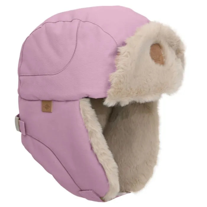 Calikids Winter Fur Aviator Hat - Pink Lilac W2418