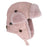 Calikids Winter Fur Aviator Hat - Rose W2523