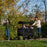 WonderFold W6 Luxe PRO 6-Seater Stroller Wagon - Jet Black