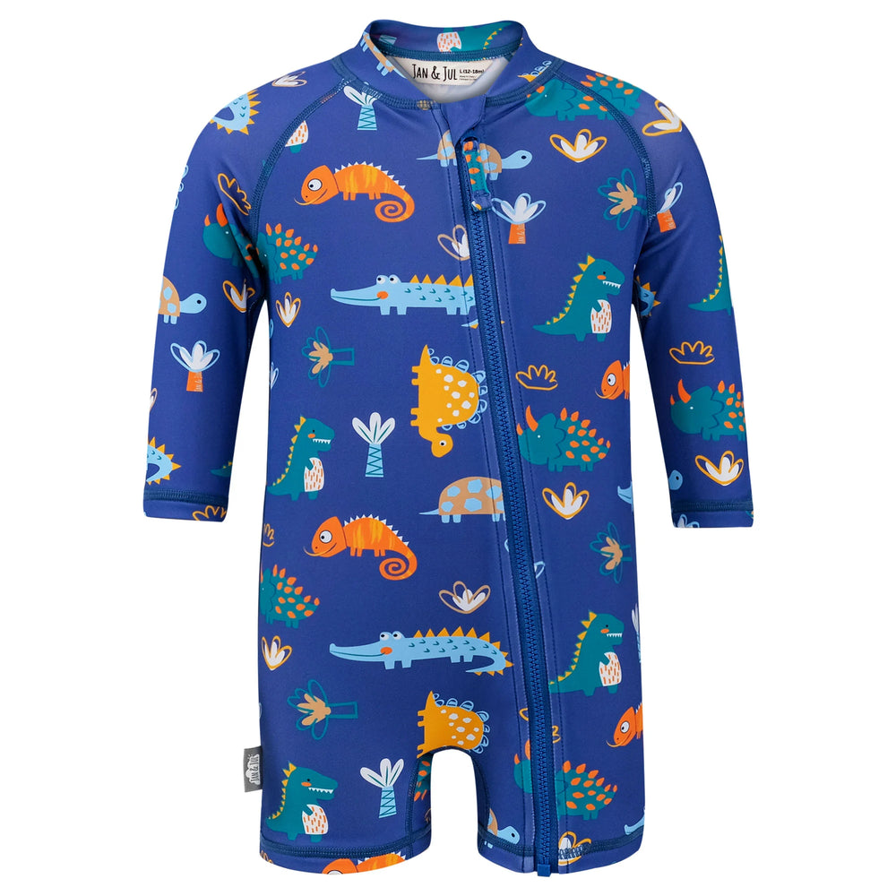 Jan & Jul UV Jumpsuit - Dino Buddies