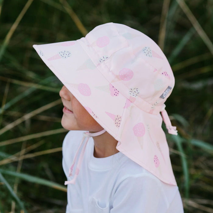 Jan & Jul Aqua-Dry Adventure Hat - Pink Ice Cream