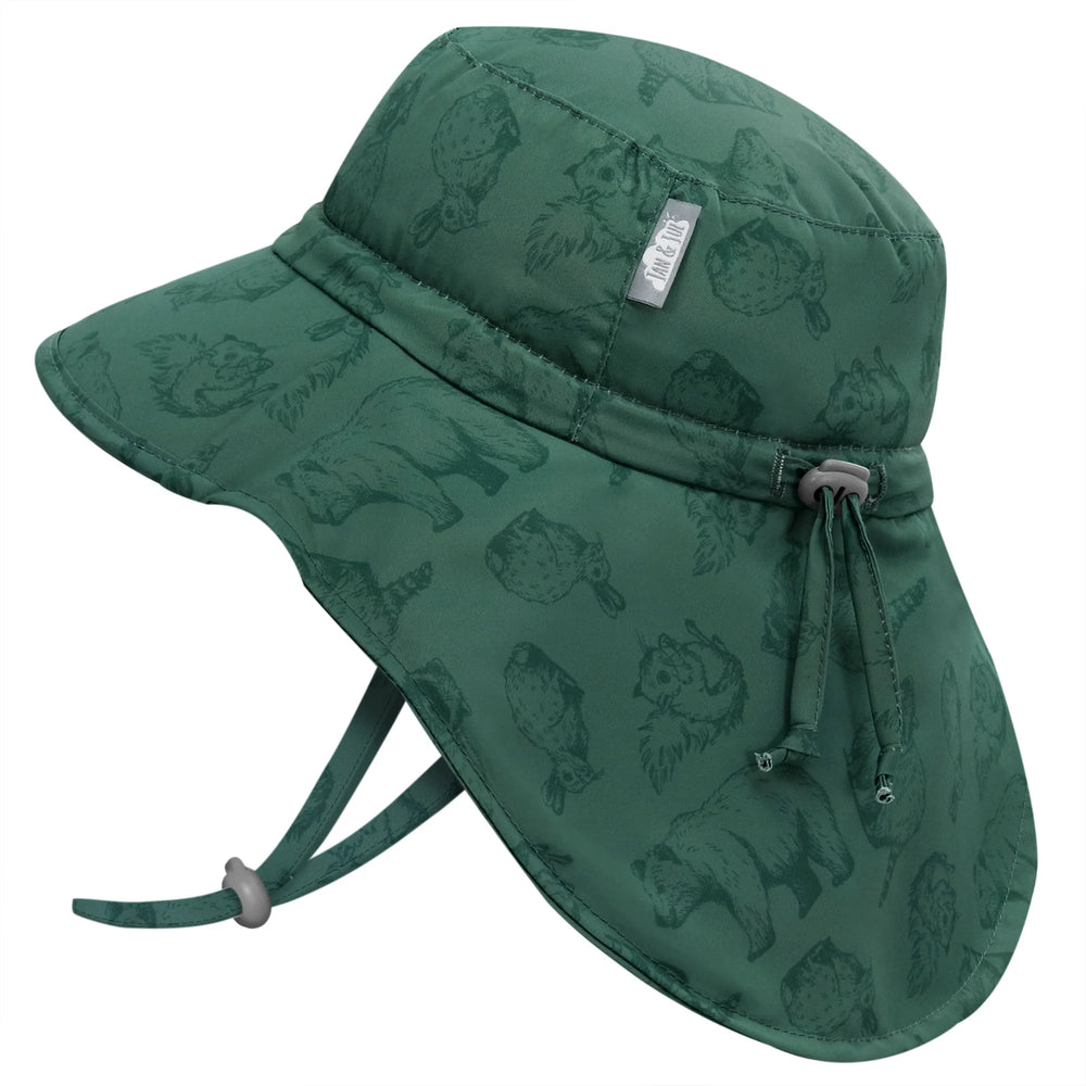 Jan & Jul Aqua-Dry Adventure Hat - Forest Friends