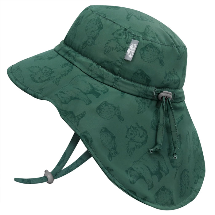 Jan & Jul Aqua-Dry Adventure Hat - Forest Friends