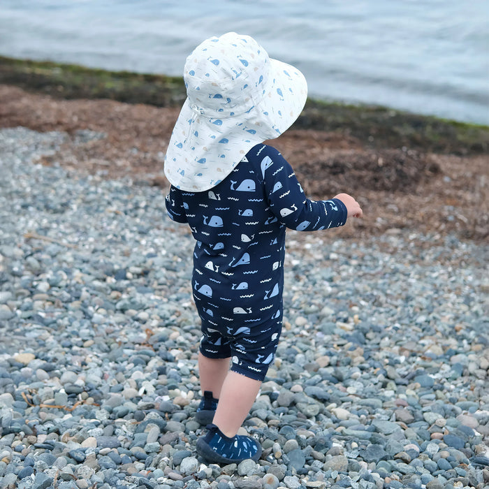 Jan & Jul Cotton Xplorer Hat - Whale Tales