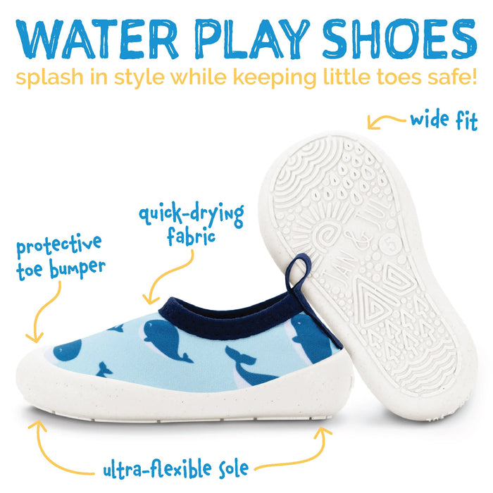 Jan & Jul Water Play Shoes - Dino Buddies