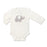 Silkberry Baby Wild By Nature Bamboo Onesie Lap Neck - Mocha Elephant