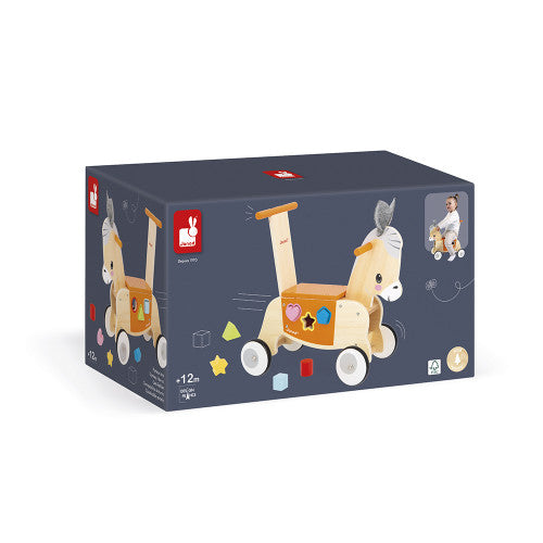 Janod Farm Donkey Ride-On 03325