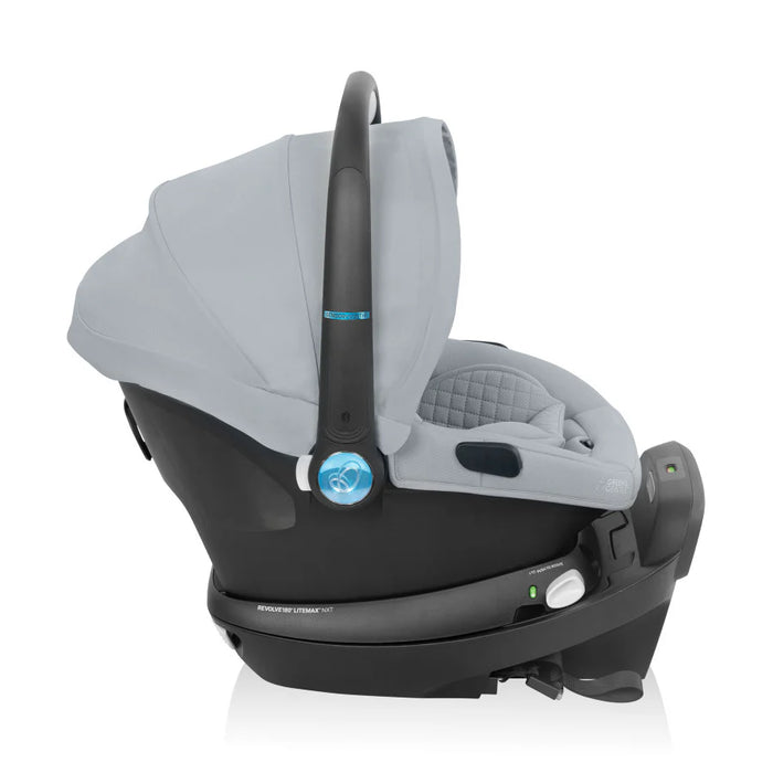 Revolve180 LiteMax NXT Rotational Infant Car Seat w/SensorySoothe - Quartz