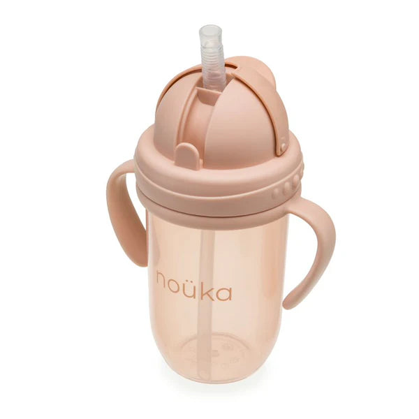 Nouka Straight Straw Cup 8oz - Soft Blush