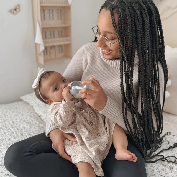 Nouka Transitional Baby Bottle 8oz - Moss 0M+