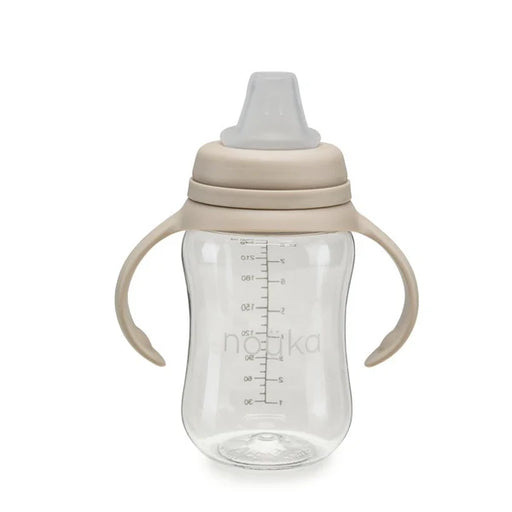 Nouka Soft Spout Sippy Cup 8oz - Soft Sand 4M+