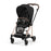 Cybex Mios3 Rose Gold frame with Sepia Black Seat