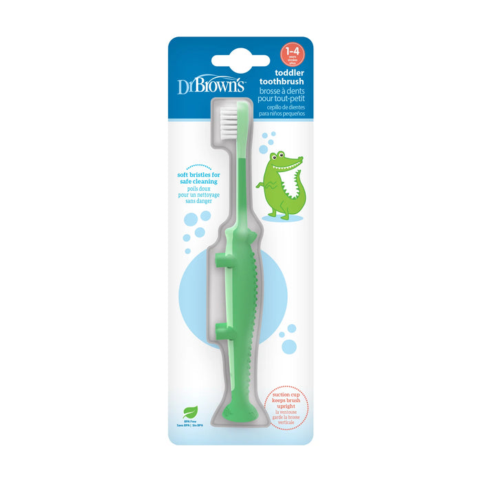 Dr Brown's Toddler Toothbrush - Green
