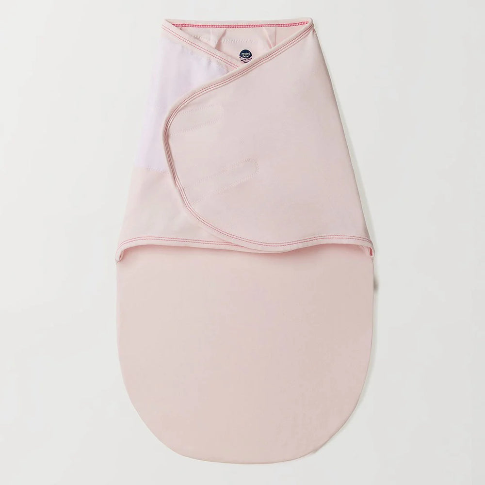 Nested Bean Swaddle Classic - Soft Pink 0-6M